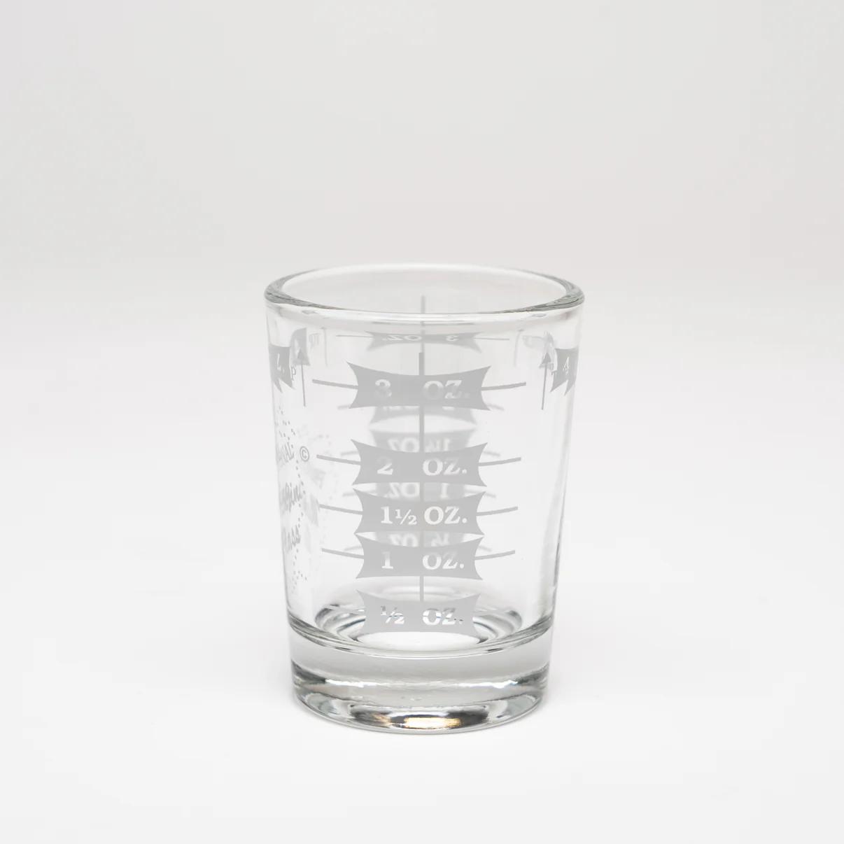 Rustic Strength Glass Measuring Cup