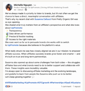 UpPromote LinkedIn