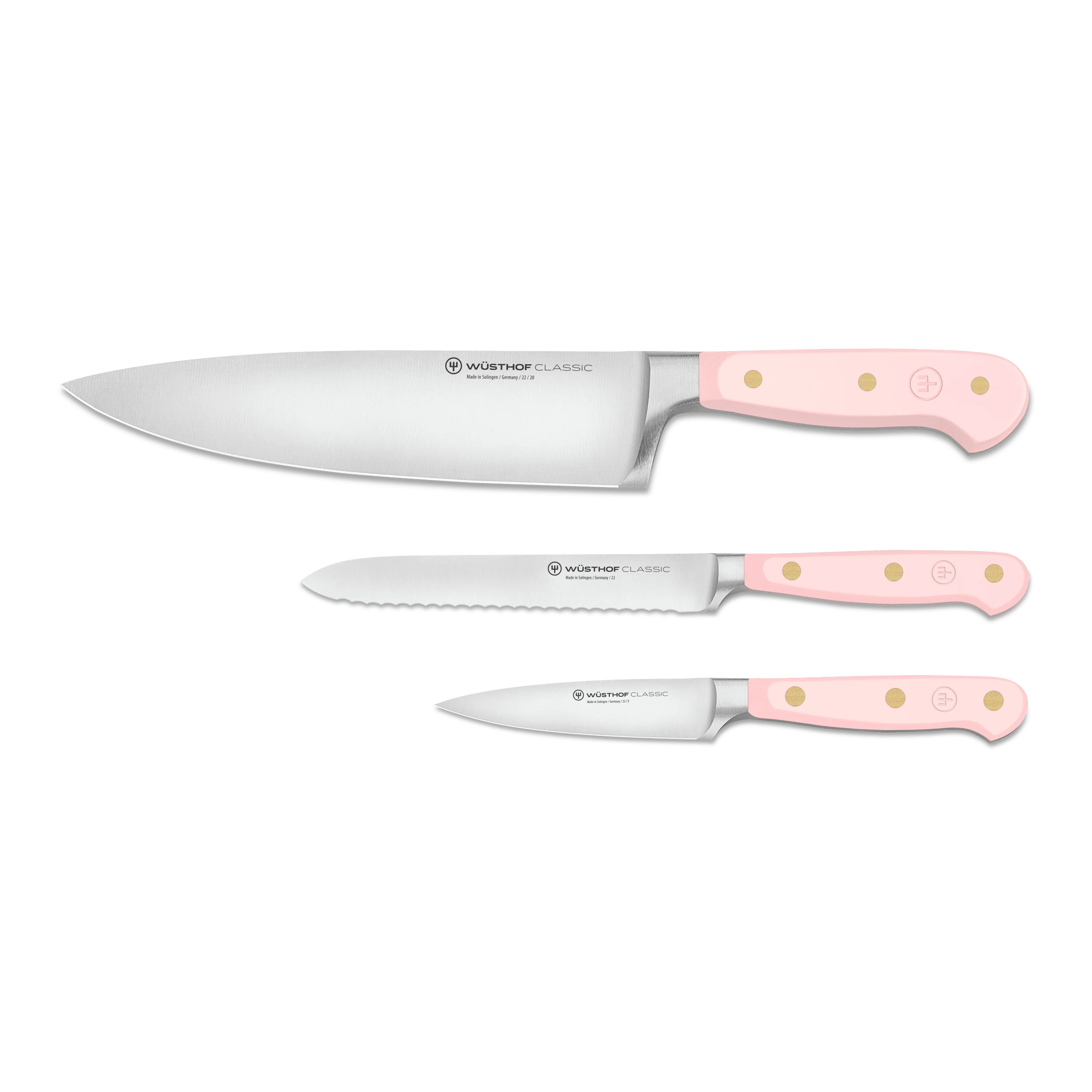 Wüsthof pink knives made in Germany