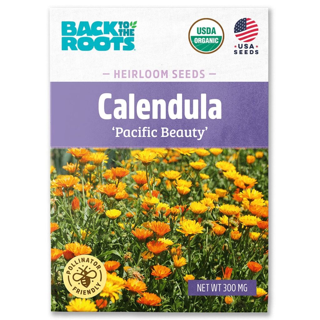 Back to the Roots Organic Calendula Seeds
