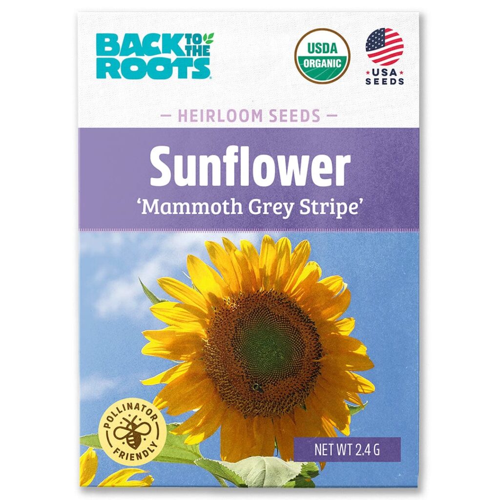 Back to the Roots Organic Sunflower Seeds