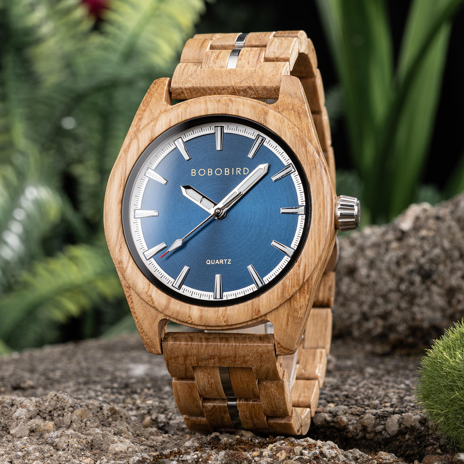 Bobo Bird organic wooden men watch