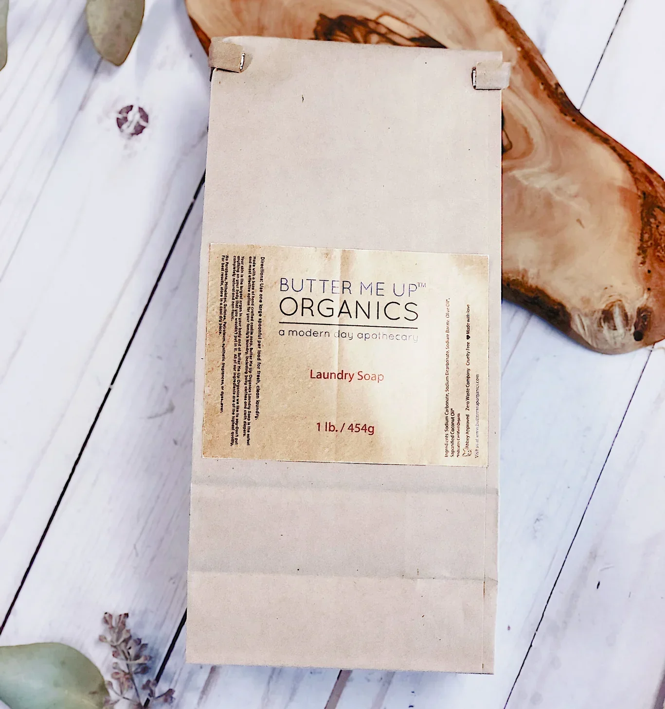 Butter Me Up Organics Laundry Soap review and promo code