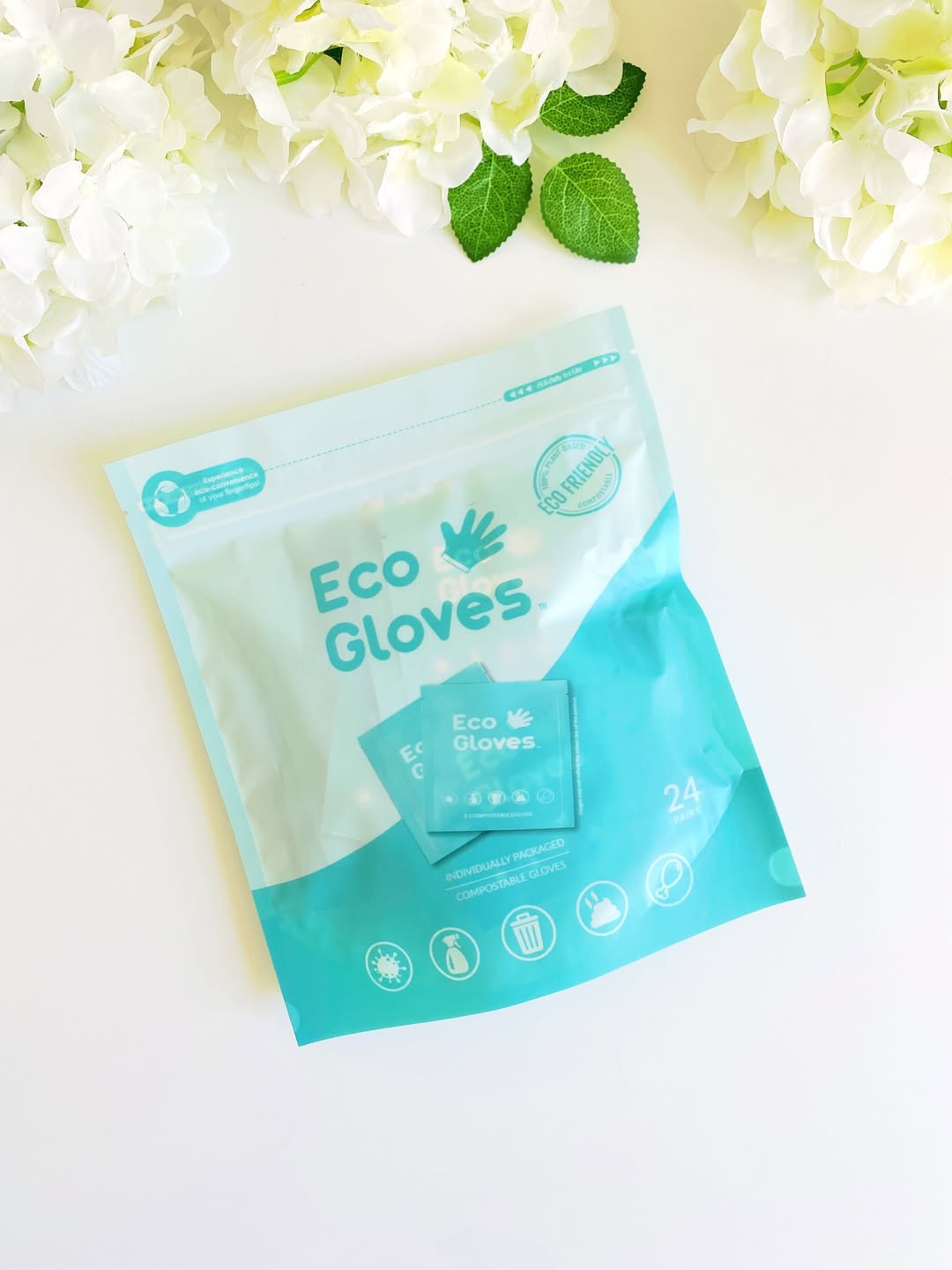 Eco Gloves biodegradable gloves packs, travel packs