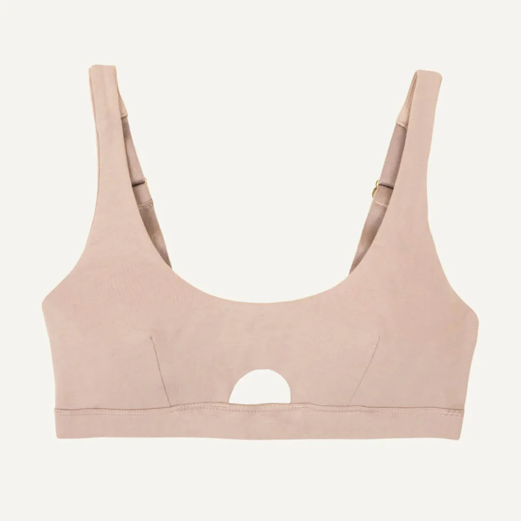 Subset Organic Cotton Keyhole Soft Bra review and promo code