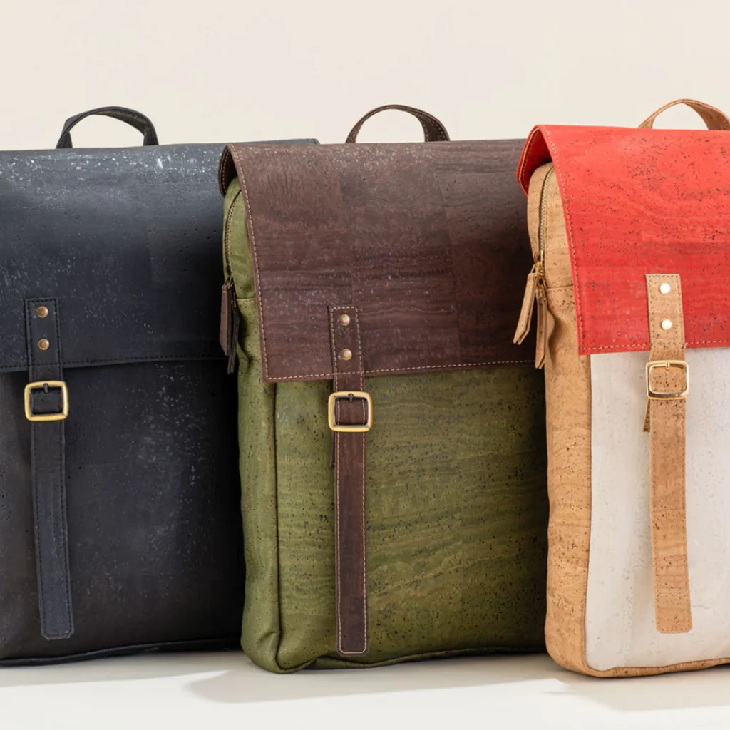 Tiradia organic cork backpacks