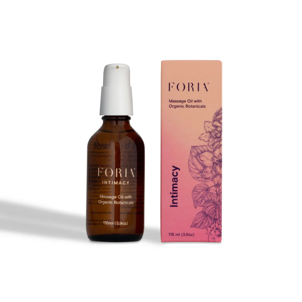 Foria Intimacy Massage Oil review and promo code