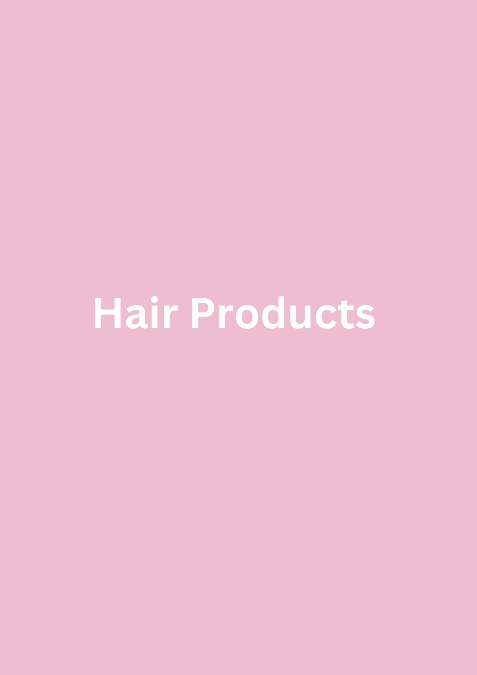 POG hair products