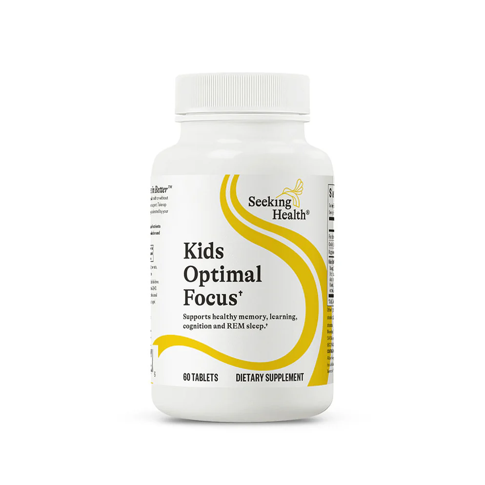 Seeking Health Kids Optimal Focus review and promo code