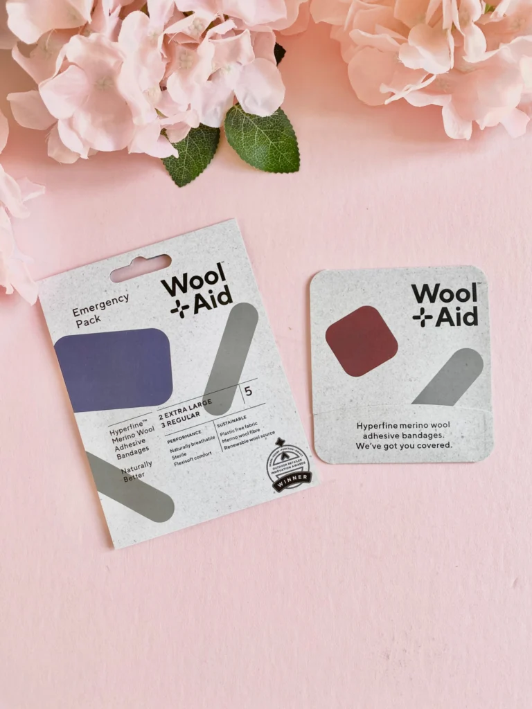 WoolAid Hyperfine Merino Wool Adhesive Bandages