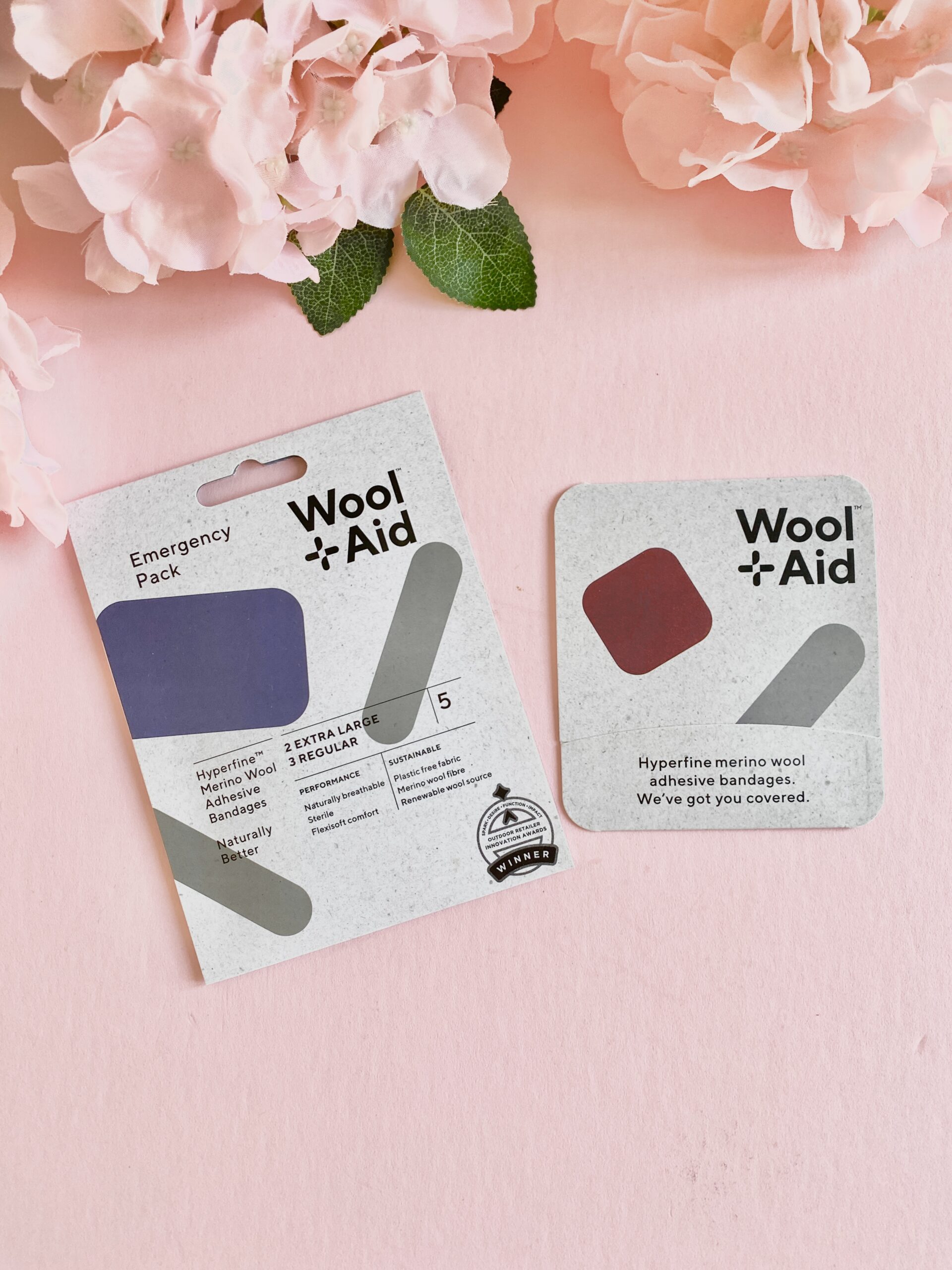 WoolAid Hyperfine Merino Wool Adhesive Bandages
