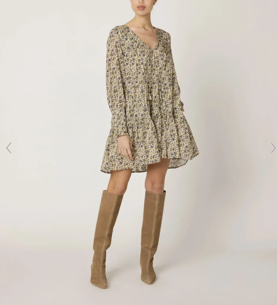 Cleobella organic dress, 100% GOTS certified organic cotton dress