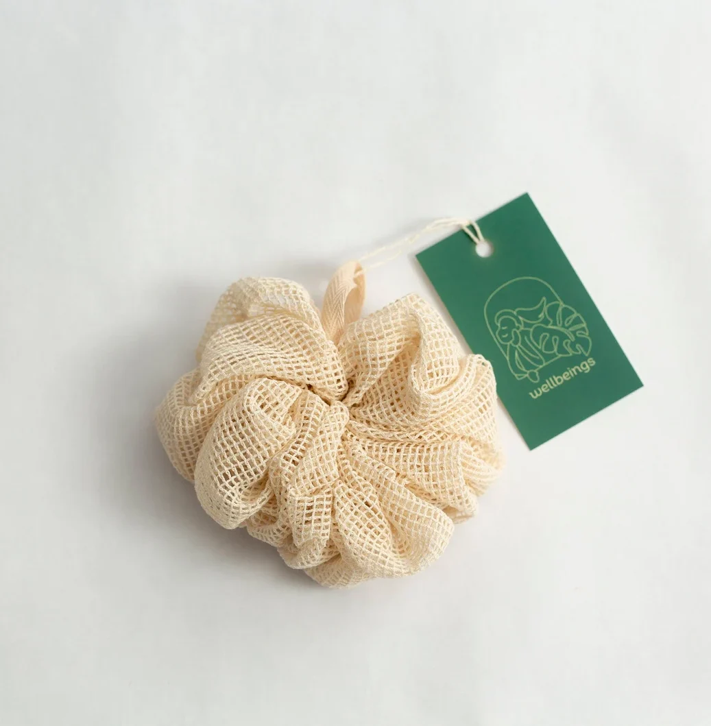 Etsy Wellbeings Shower Pouf