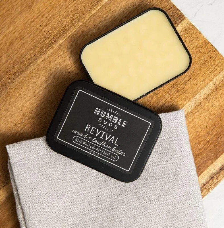 Humble Suds Wood and Leather Balm review