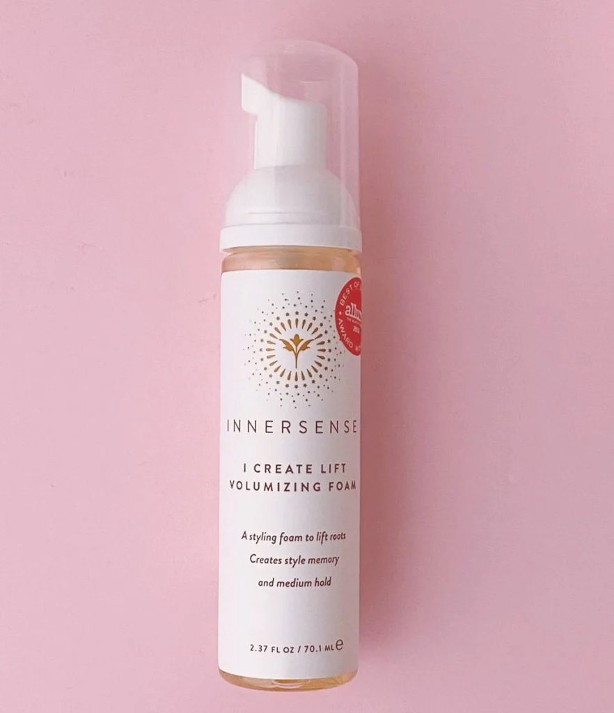 Innersense organic hair foam travel size