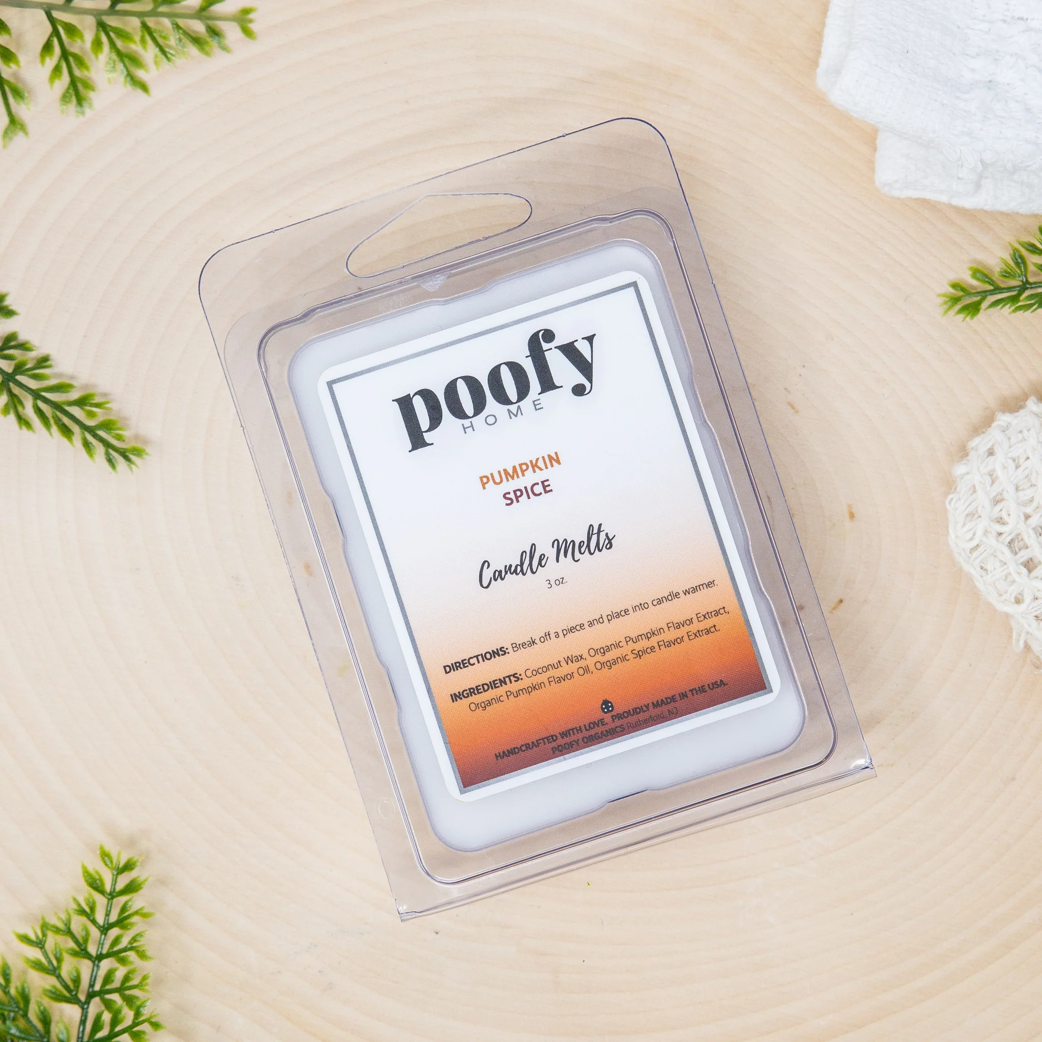 Poofy Organics Pumpkin Spice Candle Melts review