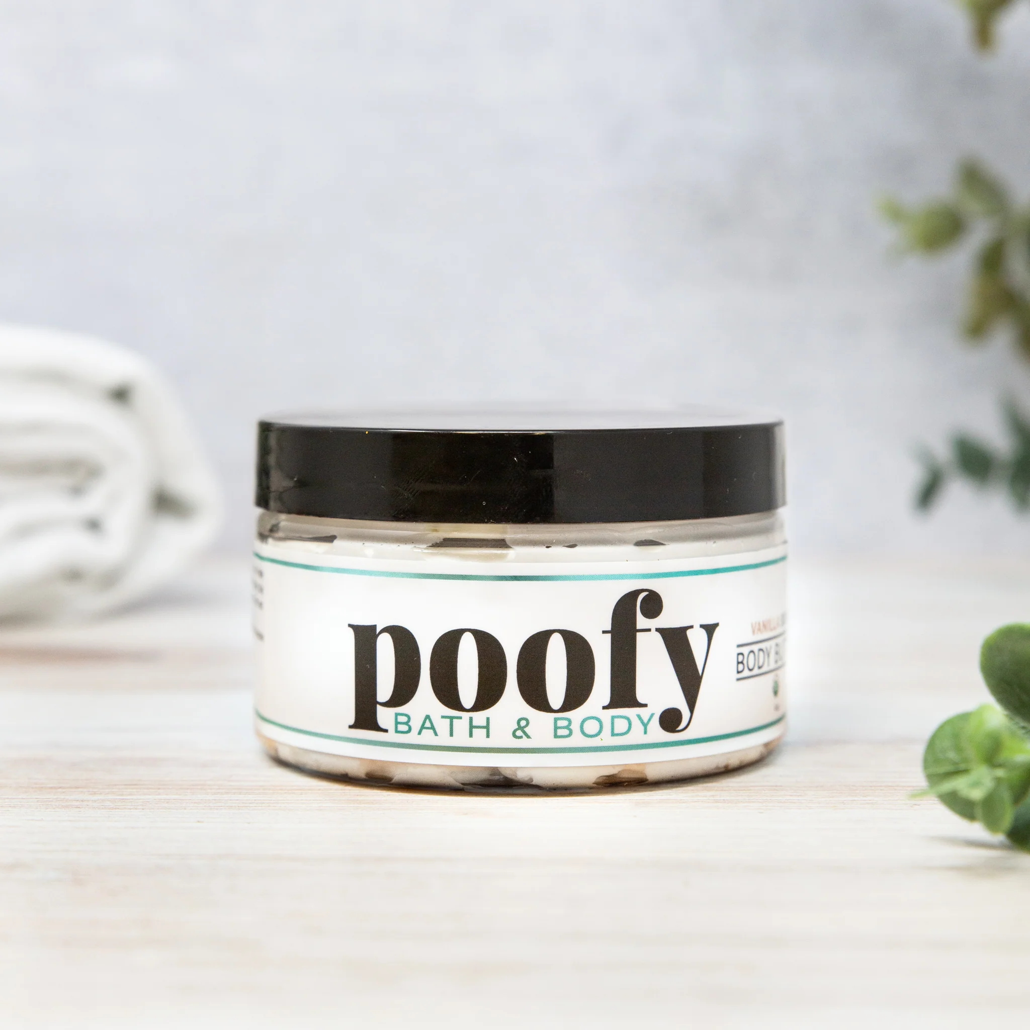 Poofy Organics USDA Certified Organic Vanilla Sugar Body Butter