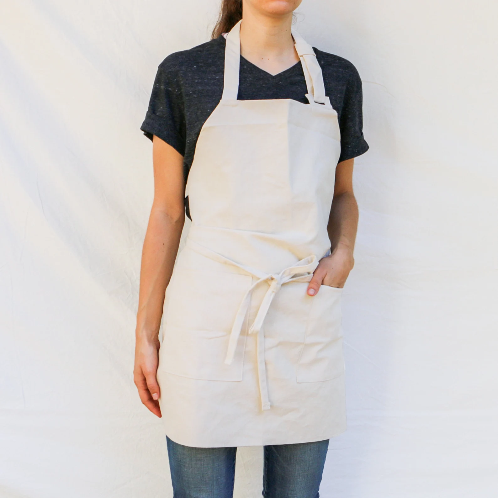 Simple Ecology Organic Aprons, 100% GOTS certified organic apron