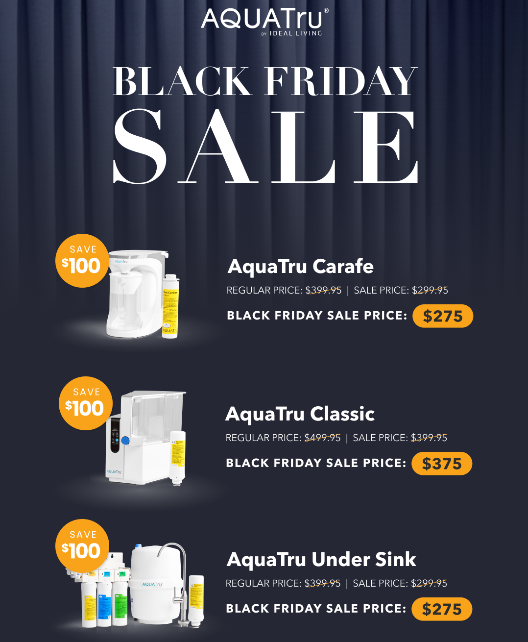 AquaTru Black Friday