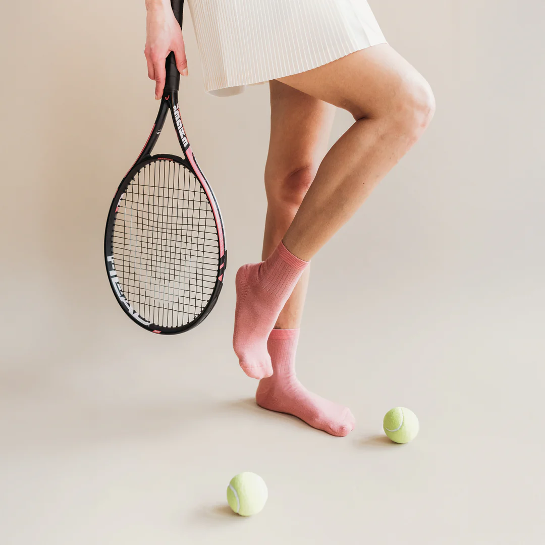 Q for Quinn Organic tennis socks