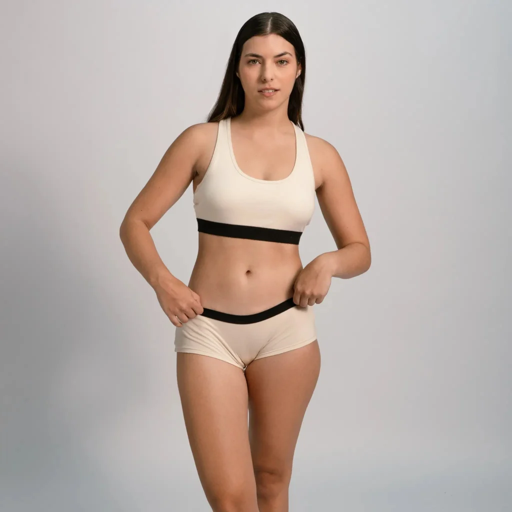 Aya organic underwear, GOTS certified, undyed