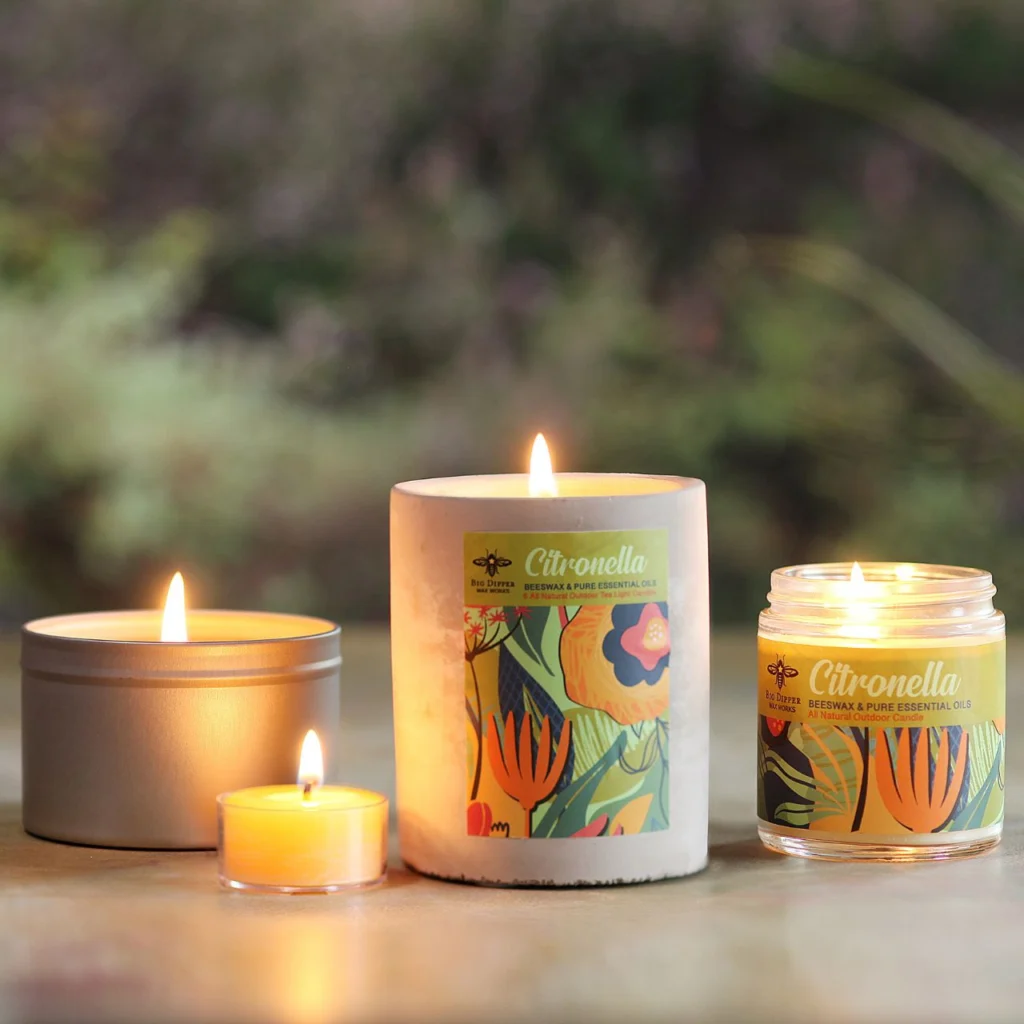 Big Dipper Wax Works Organic Citronella Candles review