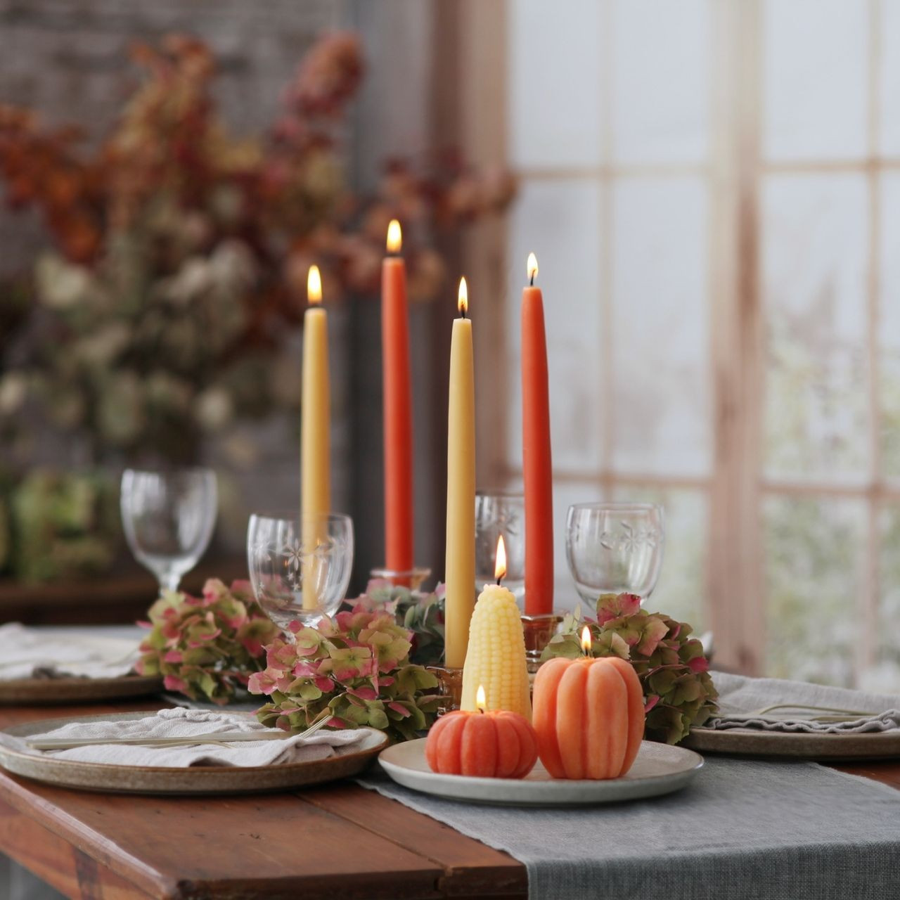 Big Dipper Wax Works Pure Beeswax Taper Candles