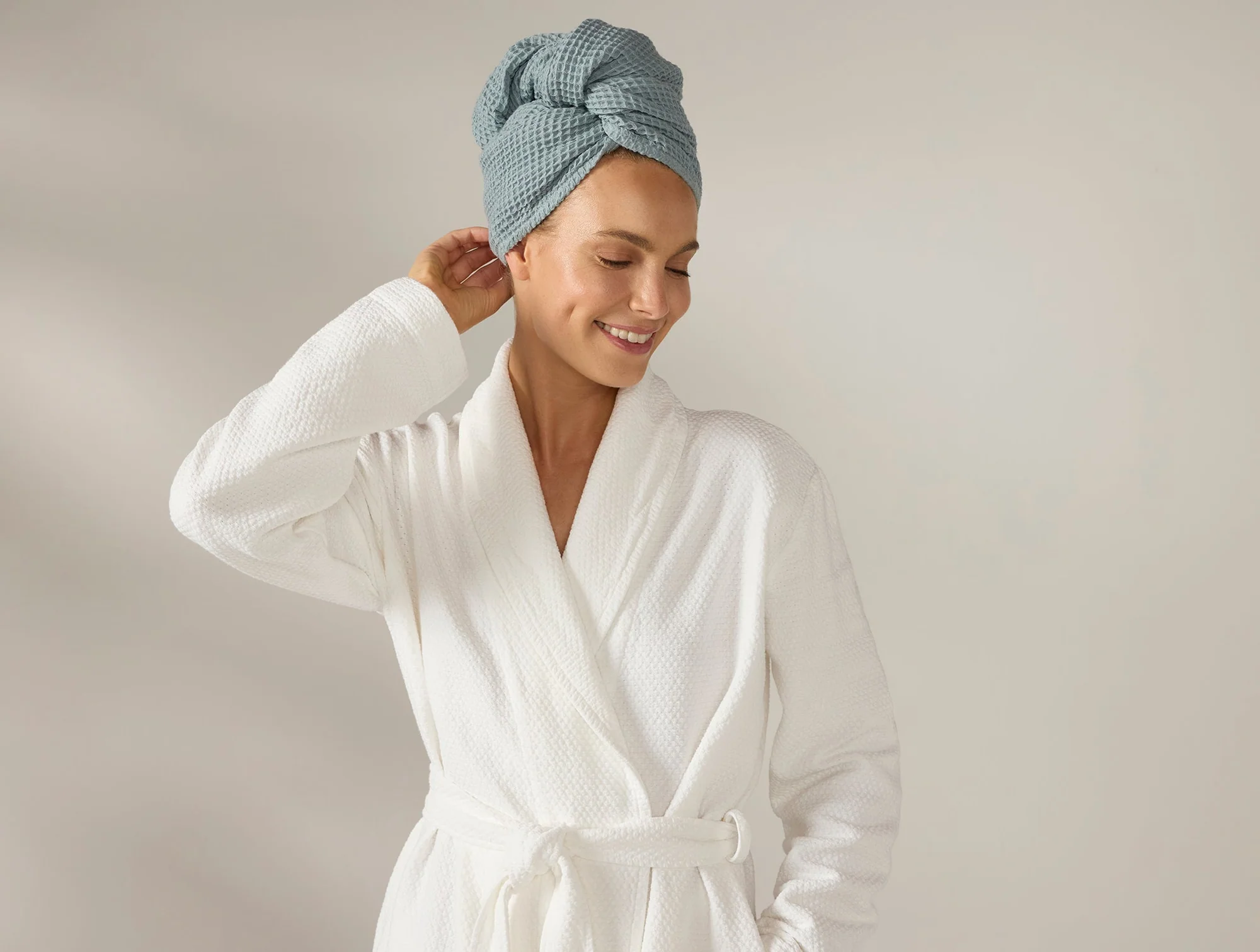 Coyuchi Organic Hair Towels
