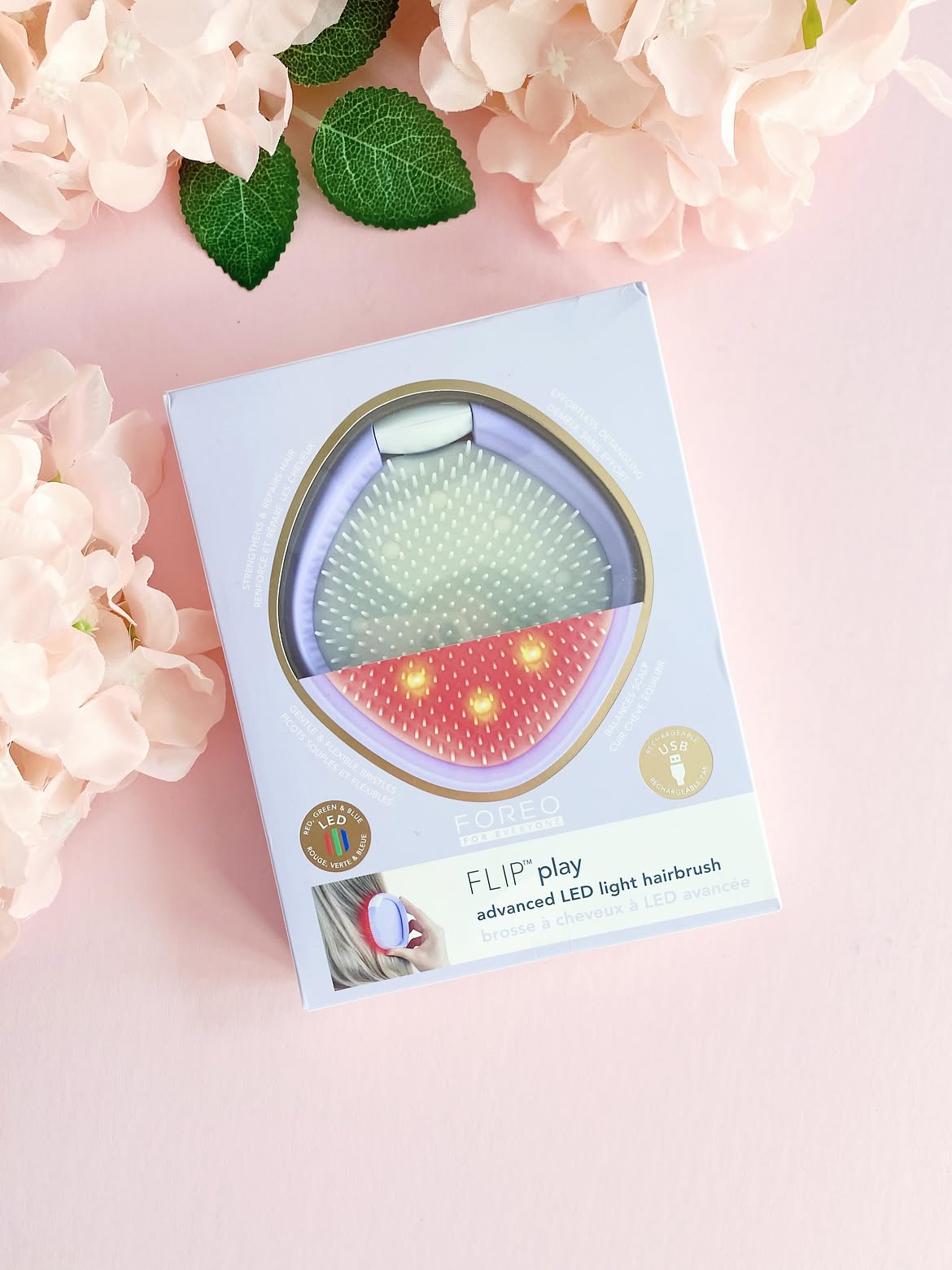 FOREO FLIP hairbrush review