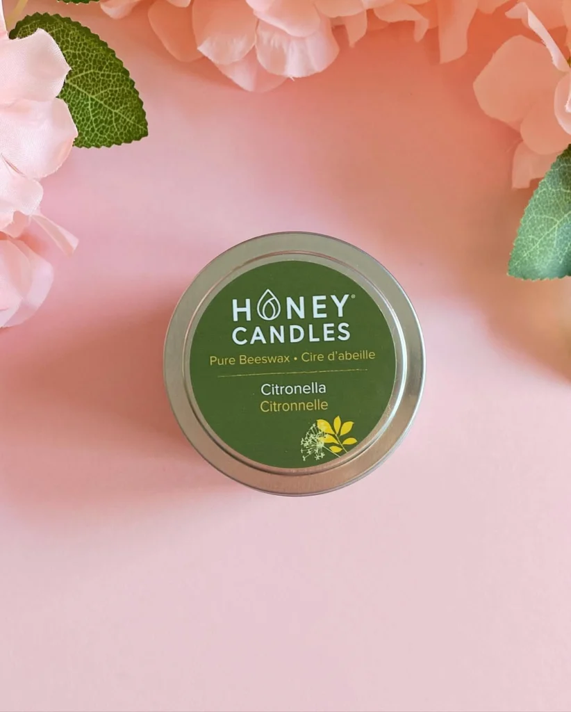 Honey Candles Natural Citronella Candles