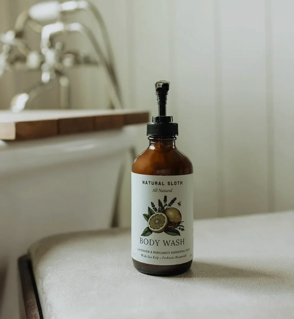 Natural Sloth Organic Body Wash review and promo code