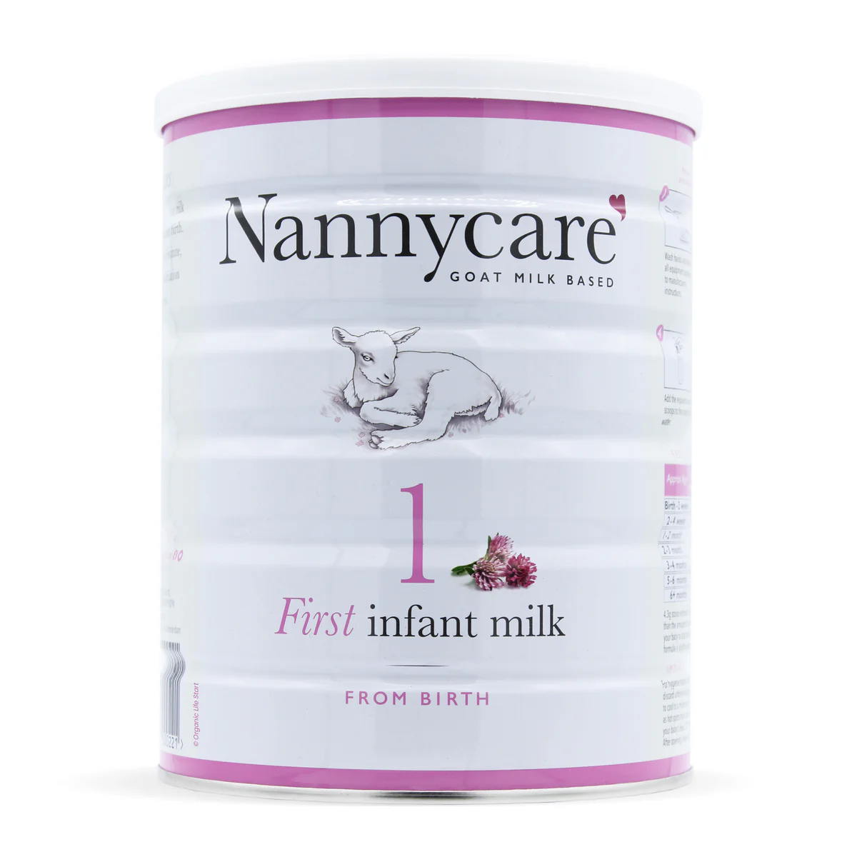 Organic Life Start Nannycare baby formula