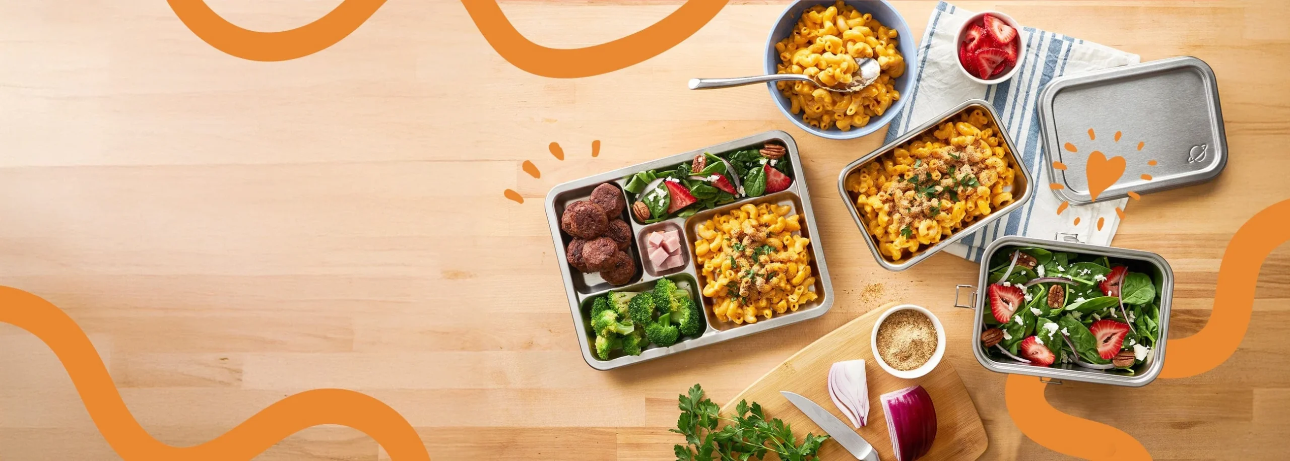 PlanetBox, 100% stainless steel lunch box