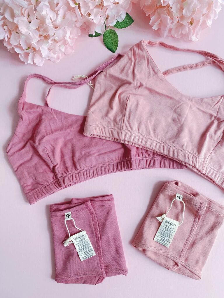Q for Quinn Organic Plant dyes underwear review and promo code