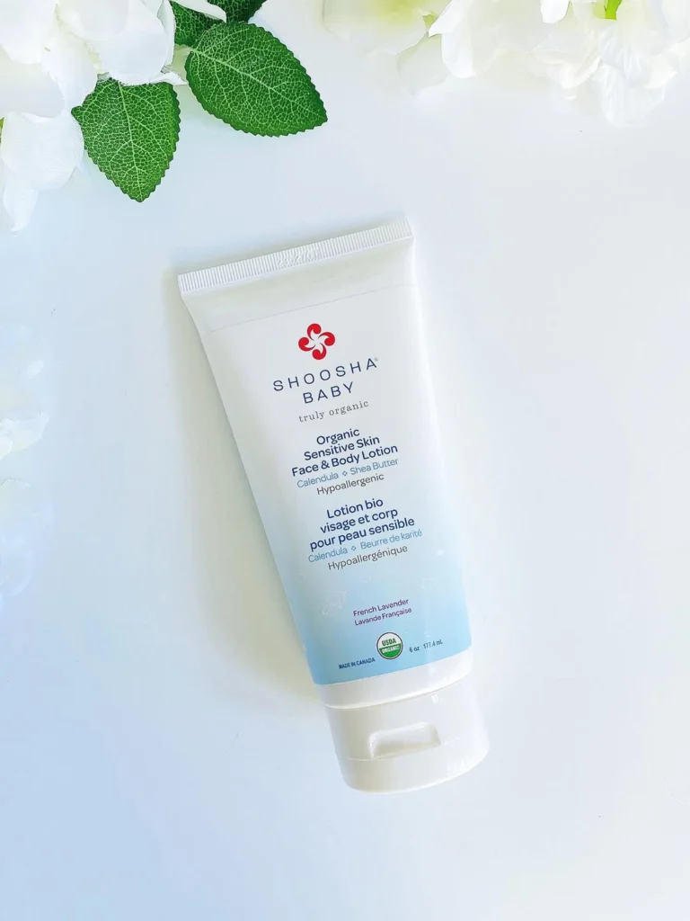 Shoosha USDA Certified Organic Baby Lotion