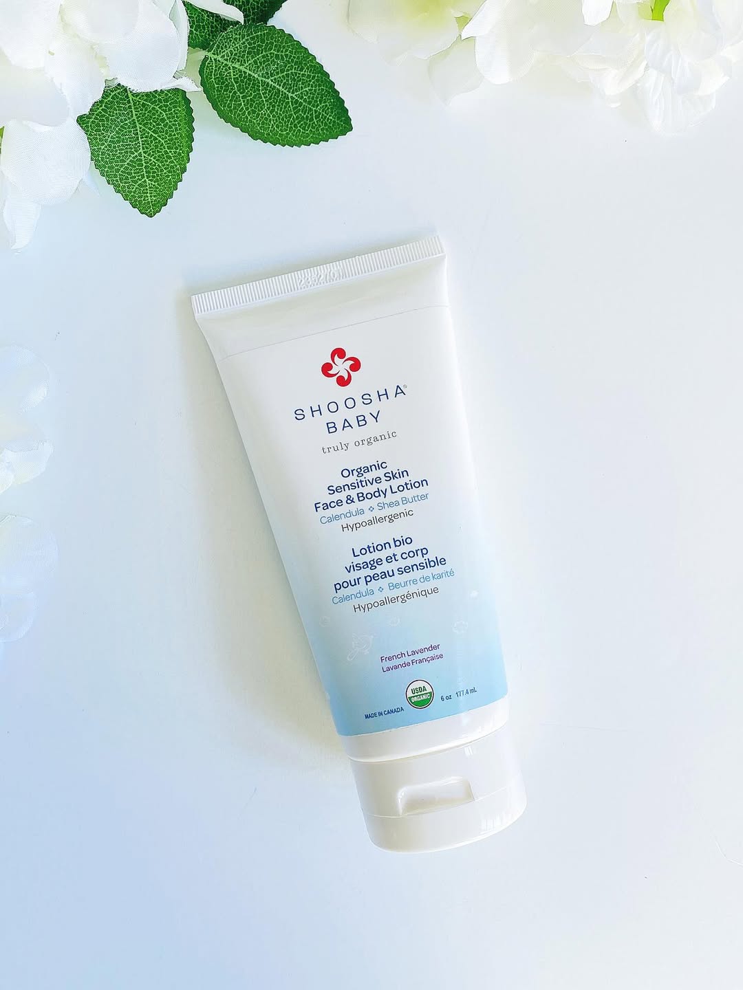 Shoosha USDA Certified Organic Baby Lotion