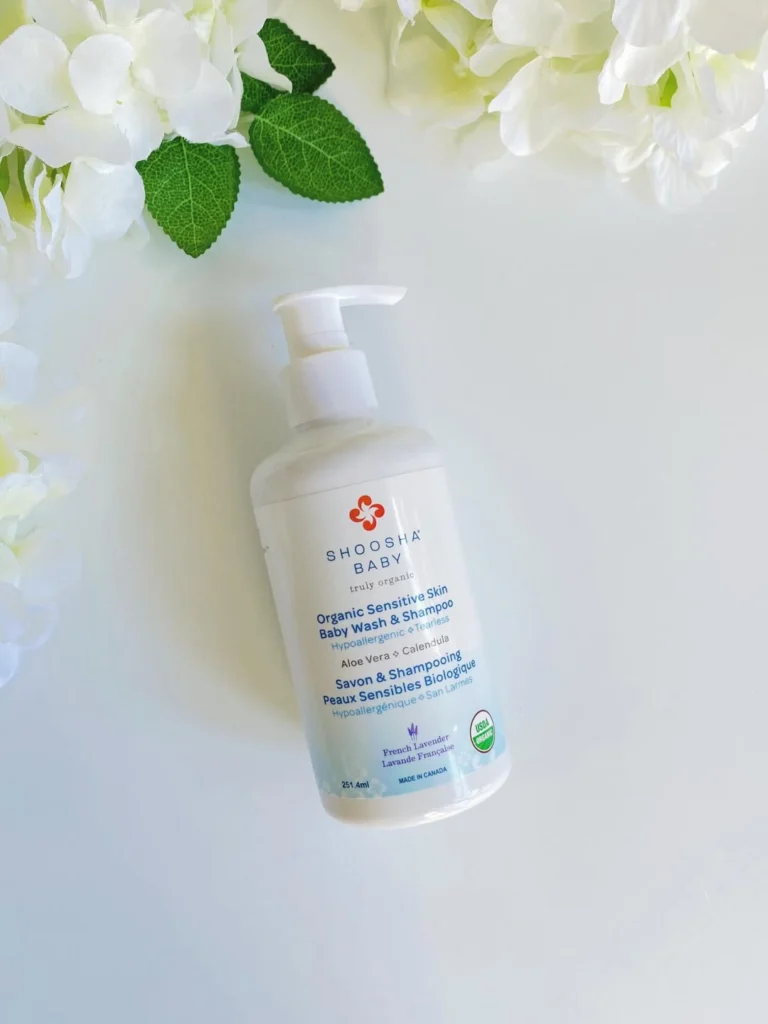 Shoosha USDA Certified Organic Baby Wash