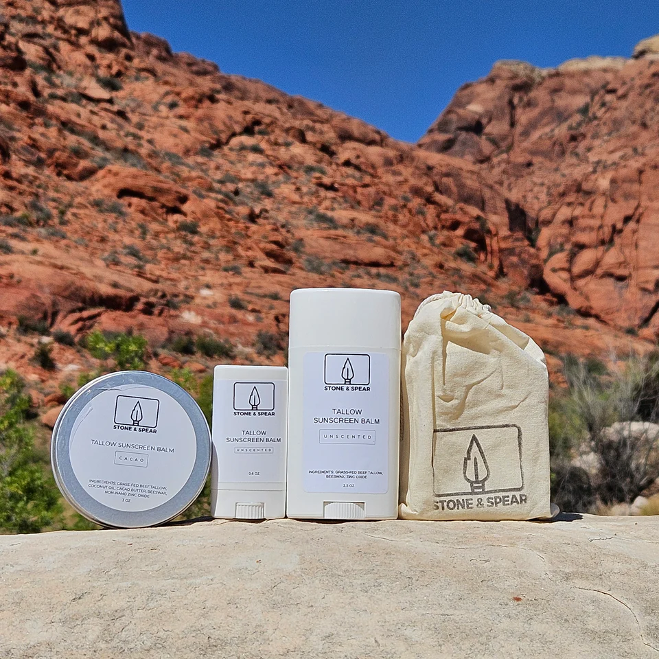 Stone & Spear Tallow Sunscreen review and promo code