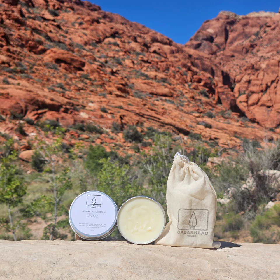 Stone & Spear Organic Tallow Tattoo Balm review and promo code