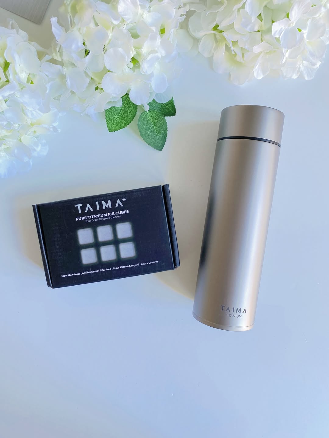 Taima pure titanium ice cubes