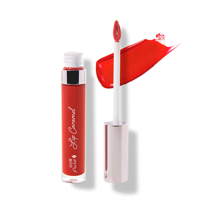 100% Pure Lip Caramel review