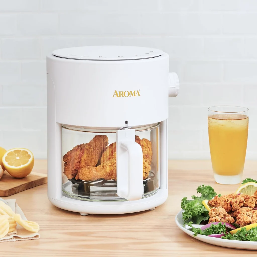 AROMA® Glass Air Fryer and Countertop Convection Oven review