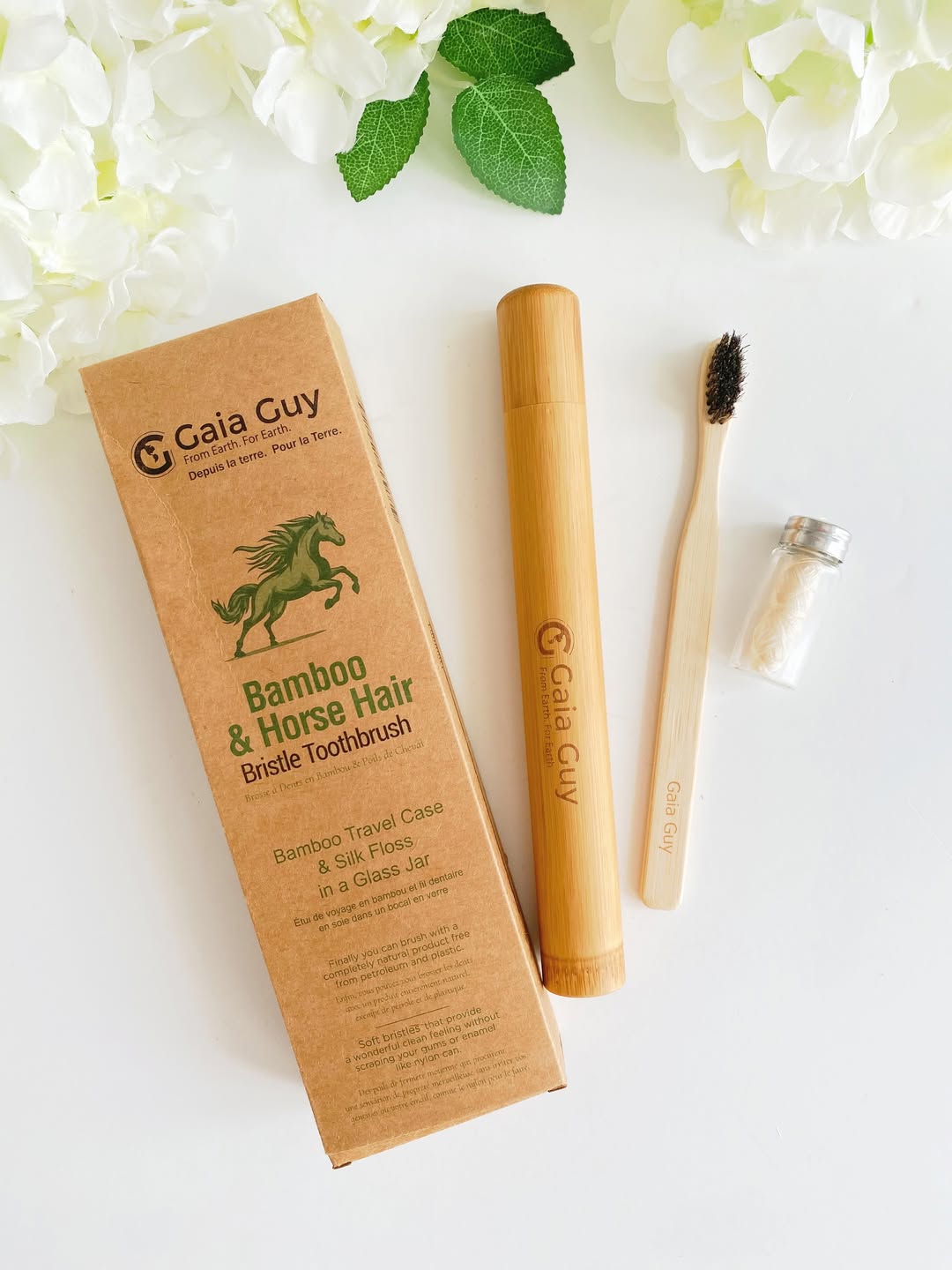 Gaia Guy 100% Biodegradable, Plastic-free Oral Care