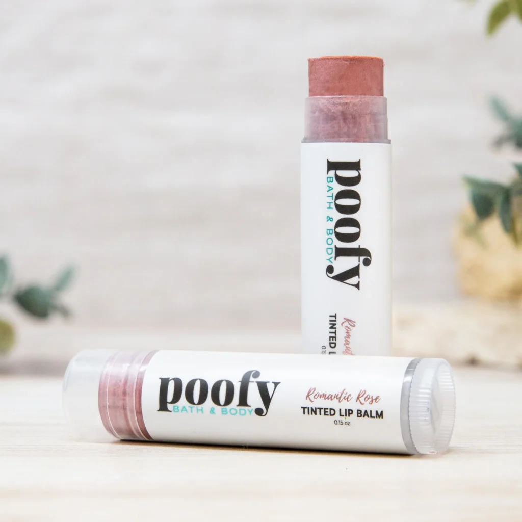 Poofy Organics Tinted Lip Balm review and promo code