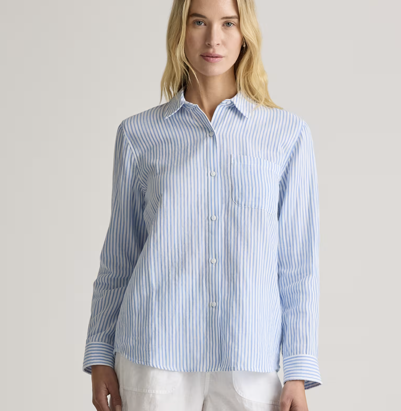 Quince organic cotton shirts