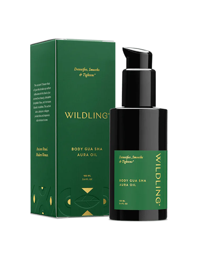 Wildling Body Oil for body Gua Sha