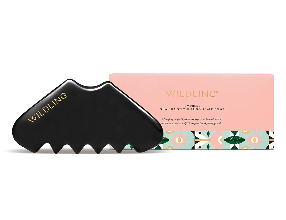 Wildling Gua Sha Scalp Comb review