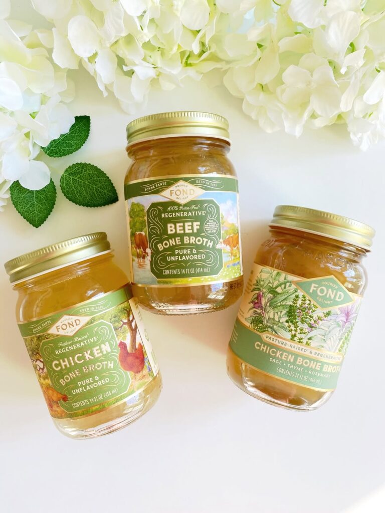 FOND regenerative organic bone broth