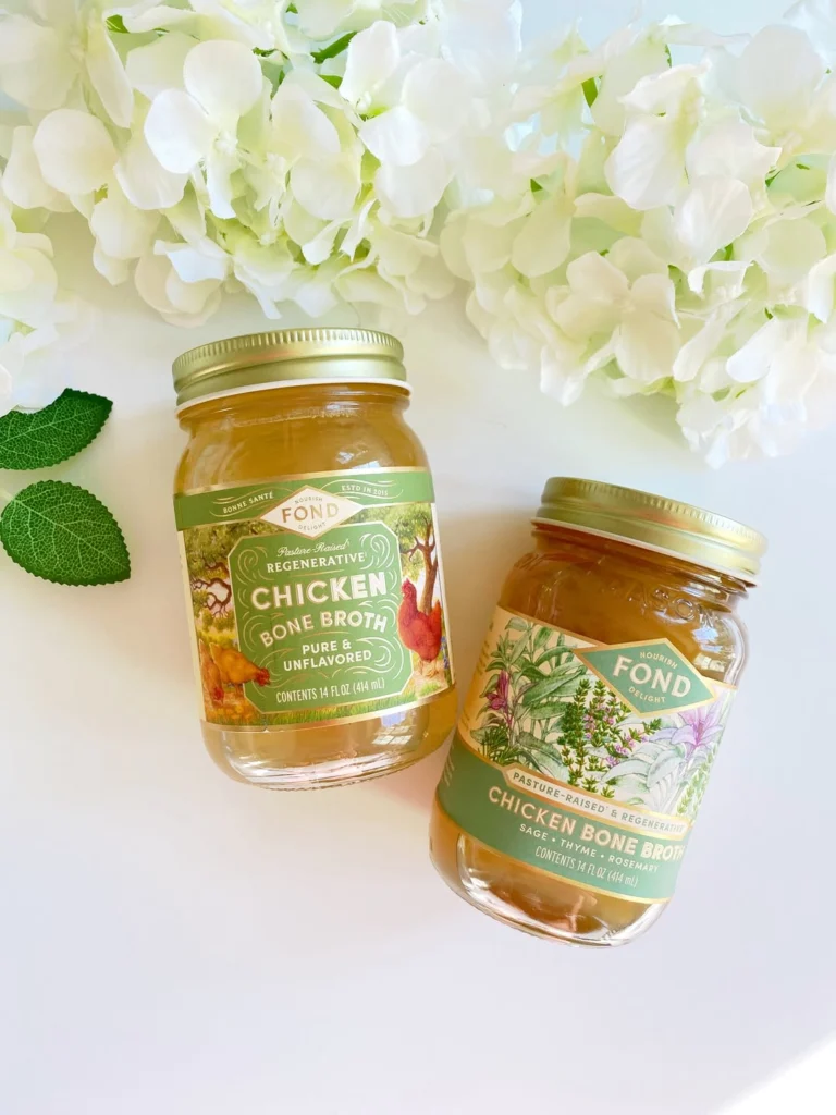 FOND regenerative organic Verified chicken broth