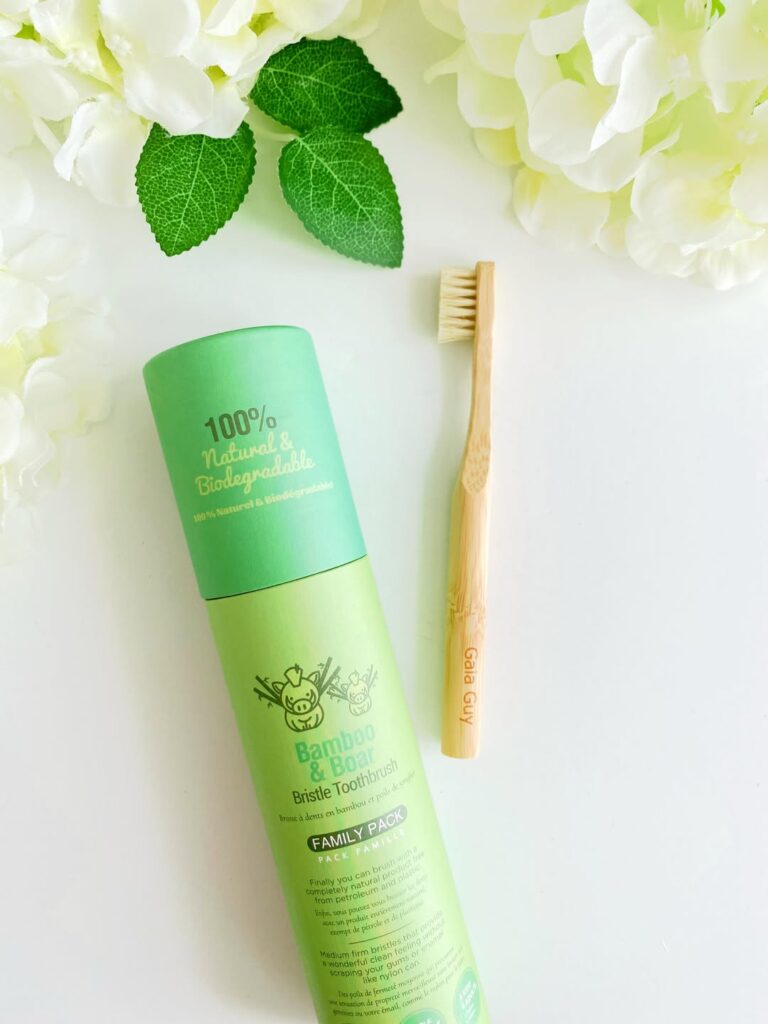 Gaia Guy Boar Kids toothbrush, plastic-free